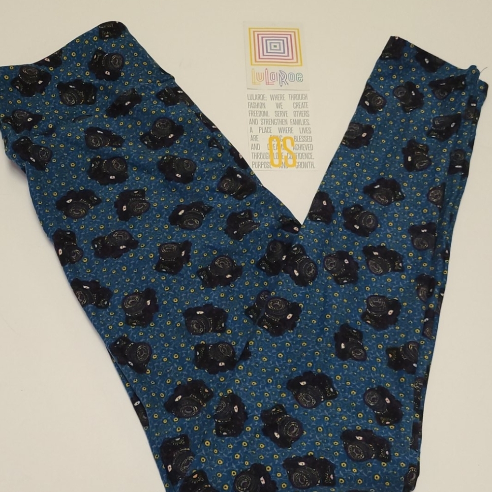 Lularoe Light Camera Action Leggings OS